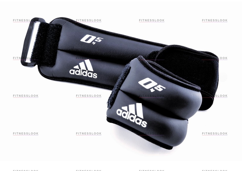 - на запястья/лодыжки несъемные 0.5 кг в Тольятти по цене 2990 ₽ в категории тренажеры Adidas