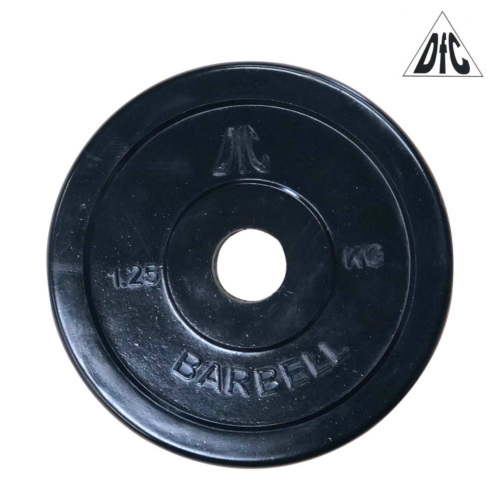 DFC 1.25 обрезиненный из каталога дисков для штанги с посадочным диаметром 26 мм.  в Тольятти по цене 590 ₽
