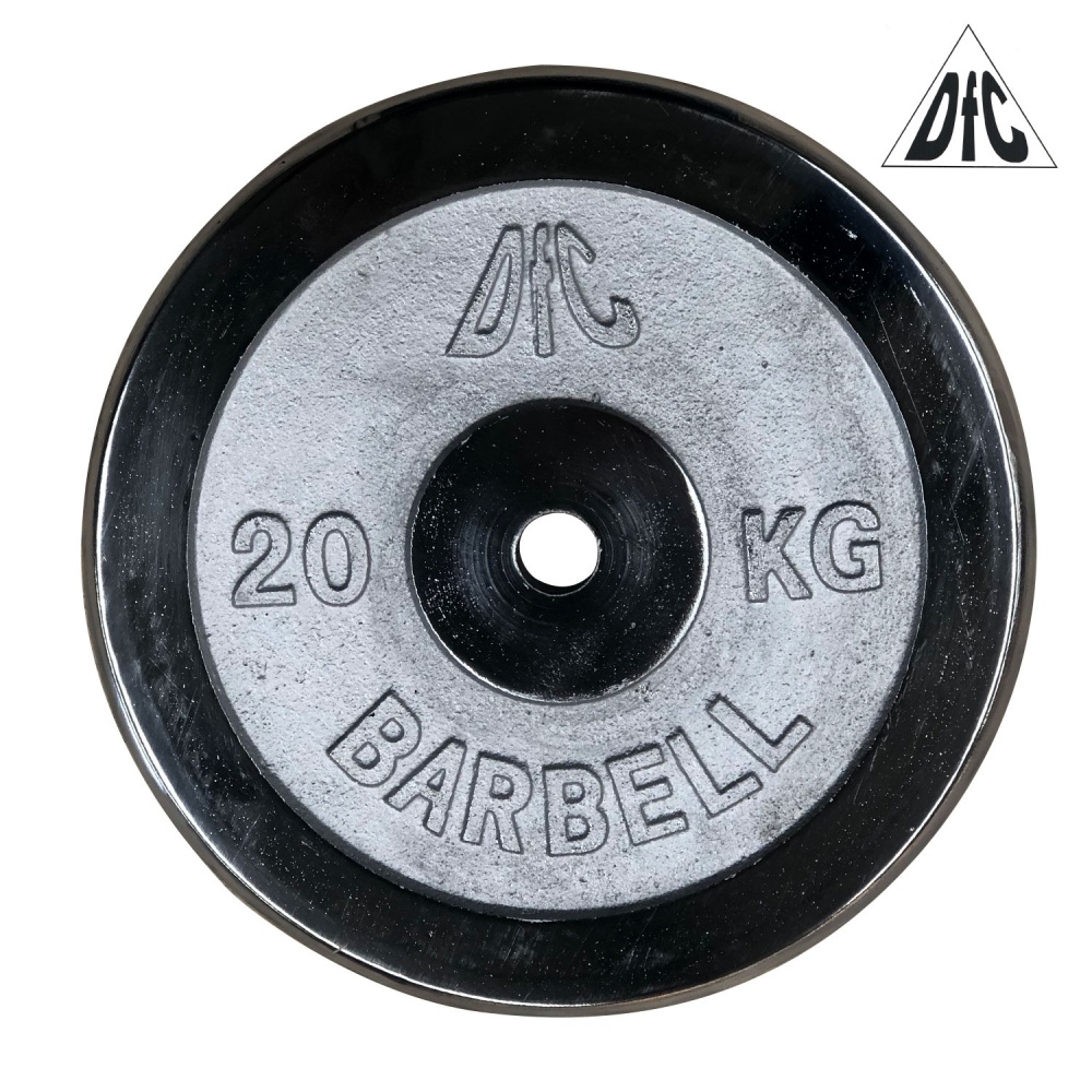 20 кг. хромированный в Тольятти по цене 5690 ₽ в категории диски (блины) для штанг и гантелей DFC