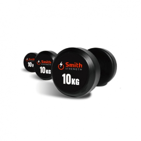 Рендер-0 для Smith Strength обрезиненных гантелей 27.5-50 кг.