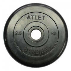 MB Barbell Atlet - 31 мм - 2.5 кг из каталога дисков для штанги с посадочным диаметром 30 мм.  в Тольятти по цене 860 ₽