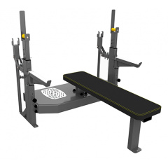 DHZ Olimpic Bench A3146 RUS из каталога скамей со стойкой в Тольятти по цене 106380 ₽
