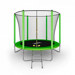 8FT /  244 см Light  Green (внутренняя сетка) в Тольятти по цене 16490 ₽ в категории батуты Arland