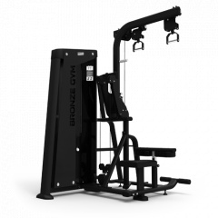 Bronze Gym NEO 89 Вертикальная/горизонтальная тяга из каталога грузоблочных тренажеров в Тольятти по цене 241400 ₽