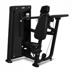 Bronze Gym NEO 06 Жим от плеч из каталога грузоблочных тренажеров в Тольятти по цене 225250 ₽