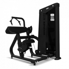 Bronze Gym NEO 28 Трицепс-машина из каталога грузоблочных тренажеров в Тольятти по цене 211650 ₽
