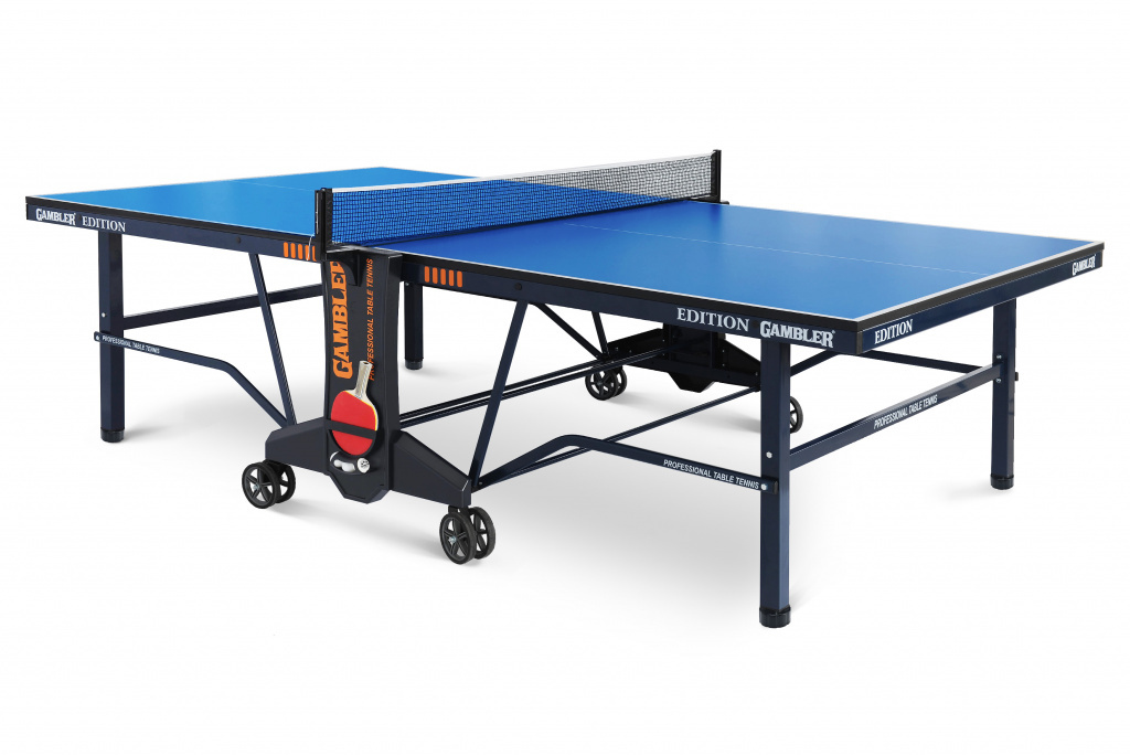 Edition blue в Тольятти по цене 60990 ₽ в категории теннисные столы Gambler