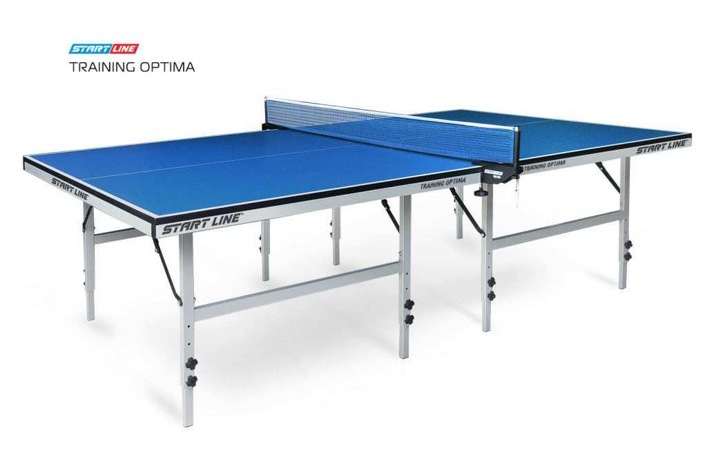 Start Line Training Optima blue с системой регулировки высоты из каталога теннисных столов в Тольятти по цене 35590 ₽
