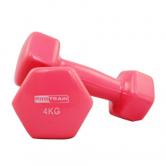Protrain HC4005-4 (пара) из каталога виниловых гантелей в Тольятти по цене 2580 ₽