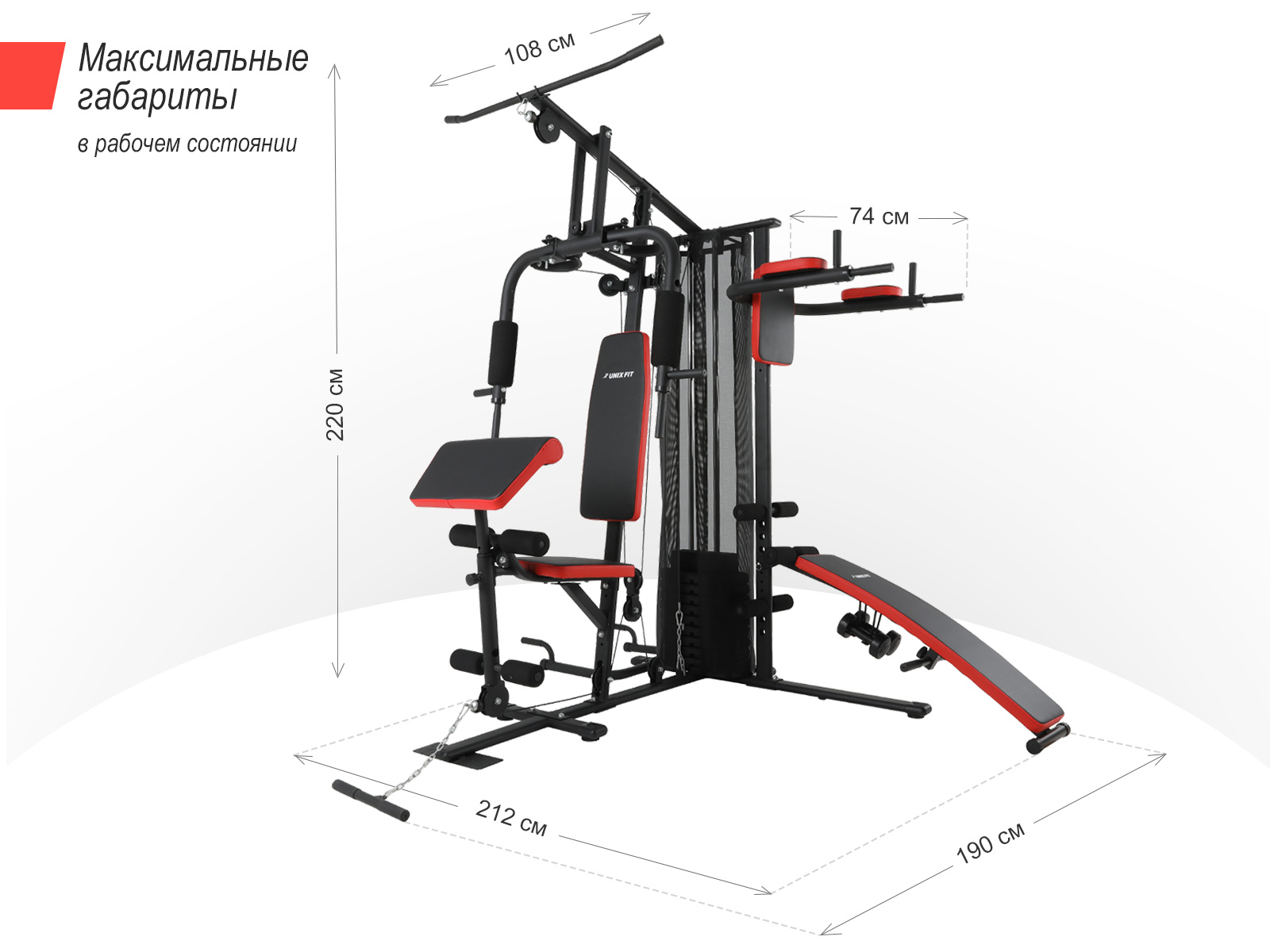 Мультистанция UnixFit Block PRO