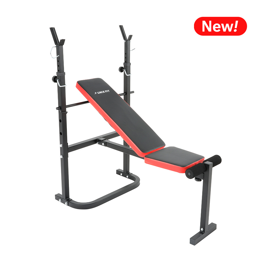 Скамья для жима UnixFit Bench 120 со стойками