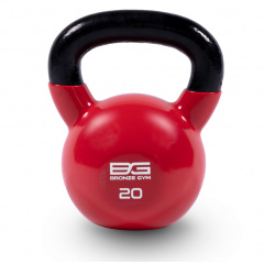 Bronze Gym в виниловой оболочке 20 кг из каталога гирь в Тольятти по цене 7480 ₽