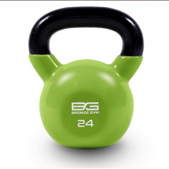 Bronze Gym в виниловой оболочке 24 кг из каталога гирь в Тольятти по цене 8930 ₽