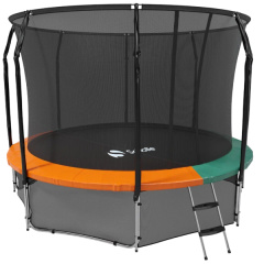 Space Twin Green/Orange 14FT (4.27м) в Тольятти по цене 46990 ₽ в категории батуты Scholle