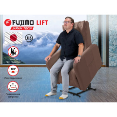 Реклайнер Fujimo LIFT CHAIR F3005 FLFL с подъемом Терра в Тольятти по цене 89000 ₽