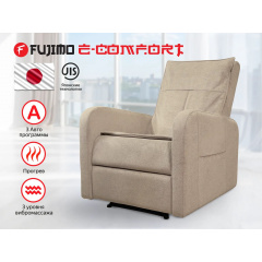 Fujimo E-COMFORT CHAIR F3005 FEF с электроприводом Ваниль из каталога массажных кресел в Тольятти по цене 89000 ₽