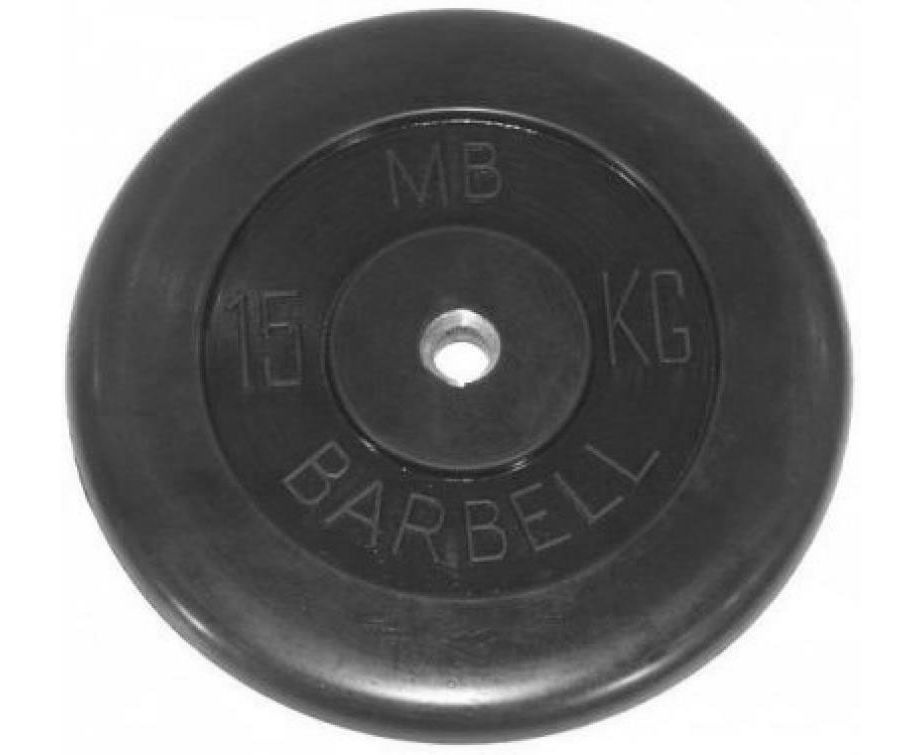 MB Barbell (металлическая втулка) 15 кг / диаметр 51 мм из каталога дисков (блинов) для штанг и гантелей в Тольятти по цене 5820 ₽