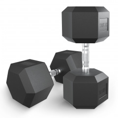 UnixFit гексагональная 37.5 кг из каталога обрезиненных гантелей в Тольятти по цене 11820 ₽