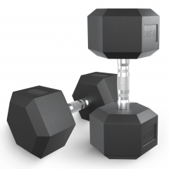 UnixFit гексагональная 27.5 кг из каталога обрезиненных гантелей в Тольятти по цене 8420 ₽