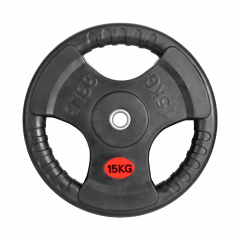 VictoryFit обрезиненный 15 кг.  VF-S251500 из каталога дисков для штанги с посадочным диаметром 26 мм.  в Тольятти по цене 4420 ₽