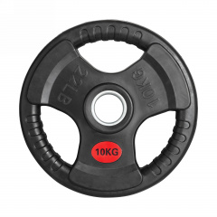 VictoryFit обрезиненный 10 кг.  VF-S511000 из каталога дисков для штанги с посадочным диаметром 50 мм. в Тольятти по цене 3060 ₽