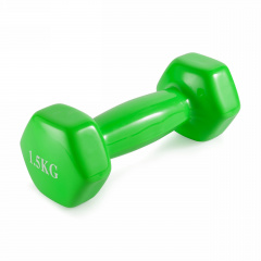 VictoryFit 1,5 кг.  1 шт. VF-DV015 из каталога виниловых гантелей в Тольятти по цене 420 ₽