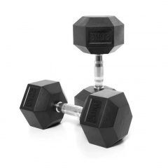 VictoryFit гексагональная VF-H200 (20 кг) 1 шт. из каталога обрезиненных гантелей в Тольятти по цене 5870 ₽