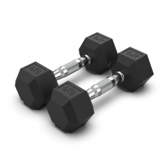 VictoryFit гексагональная VF-H040 (4 кг) 1 шт. из каталога обрезиненных гантелей в Тольятти по цене 1360 ₽