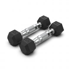 VictoryFit гексагональная VF-H010 (1 кг) из каталога обрезиненных гантелей в Тольятти по цене 640 ₽