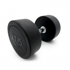 UnixFit PRO 27,5 кг DBRND27_5PBK из каталога обрезиненных гантелей в Тольятти по цене 8930 ₽