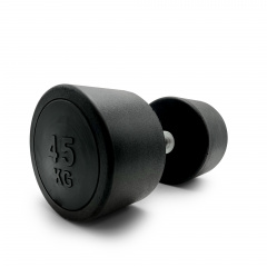 UnixFit PRO круглая 45 кг DBRND45PBK из каталога обрезиненных гантелей в Тольятти по цене 16990 ₽