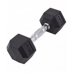 StarFit гексагональная 4 кг DB-301 из каталога обрезиненных гантелей в Тольятти по цене 1700 ₽