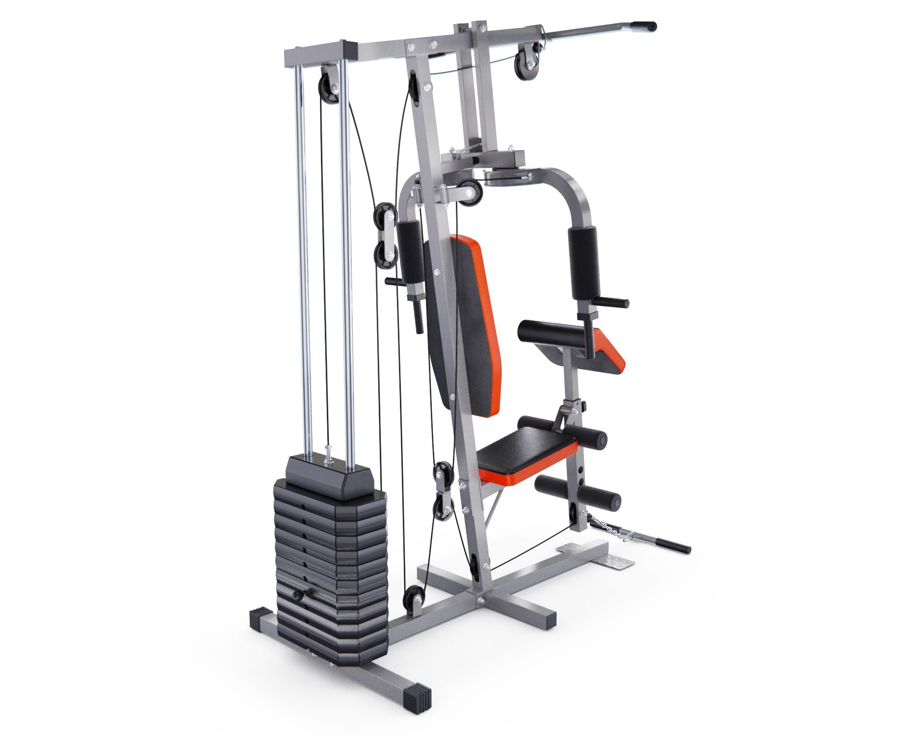 Мультистанция DFC HomeGym D7001-60 / стек 60 кг