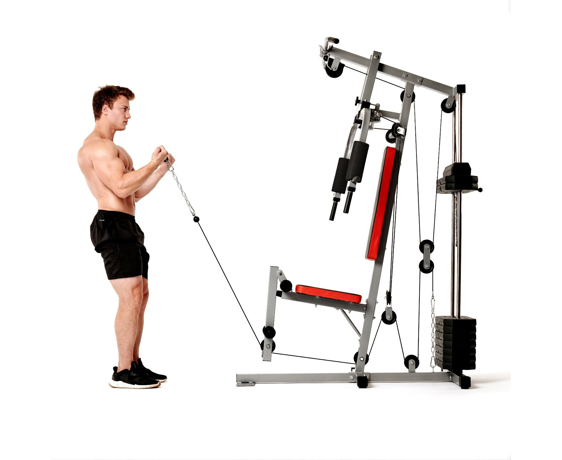 Мультистанция DFC HomeGym D7000-60 / стек 60 кг