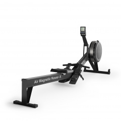 UnixFit Air Magnetic Rower-X Black из каталога гребных тренажеров в Тольятти по цене 74710 ₽