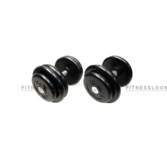MB Barbell Tight Set 36 кг из каталога обрезиненных гантелей в Тольятти по цене 12186 ₽