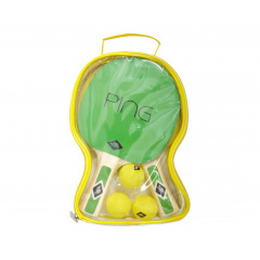 Donic Schildkröt PING PONG SET (2 ракетки, 3 мяча) из каталога наборов игры для настольного тенниса в Тольятти по цене 1230 ₽