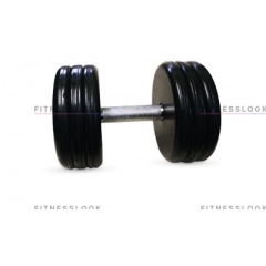 MB Barbell классик - 33 кг из каталога обрезиненных гантелей в Тольятти по цене 6745 ₽