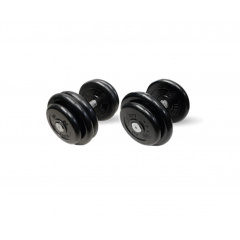MB Barbell классик - 36 кг из каталога обрезиненных гантелей в Тольятти по цене 14431 ₽