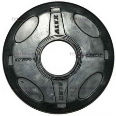 AeroFit Alex - 50 мм - 1.25 кг из каталога дисков для штанги с посадочным диаметром 50 мм. в Тольятти по цене 621 ₽