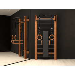 UNO Estetico Arte PRO MAX Nero из каталога деревянных шведских стенок в Тольятти по цене 357000 ₽
