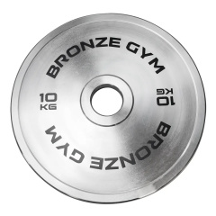 Bronze Gym 10 кг BGPLST100 из каталога дисков для штанги с посадочным диаметром 50 мм. в Тольятти по цене 9590 ₽