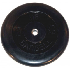 MB Barbell 15 кг металлическая втулка из каталога дисков для штанги с посадочным диаметром 26 мм.  в Тольятти по цене 6250 ₽
