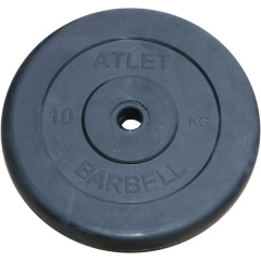 MB Barbell ATLET 10 кг из каталога дисков для штанги с посадочным диаметром 26 мм.  в Тольятти по цене 3960 ₽