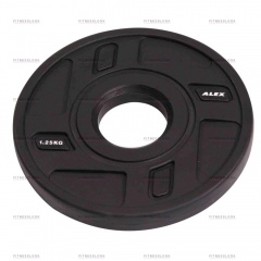 AeroFit Alex полиуретановый 50 мм -  1.25 кг из каталога дисков для штанги с посадочным диаметром 50 мм. в Тольятти по цене 1587 ₽