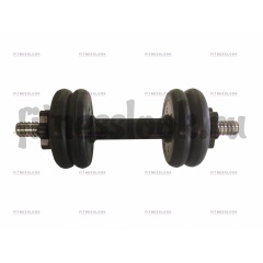 MB Barbell Atlet разборная - 6.5 кг из каталога обрезиненных гантелей в Тольятти по цене 2862 ₽