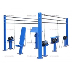 MB Barbell - гантельный ряд 1 из каталога  в Тольятти по цене 146737 ₽