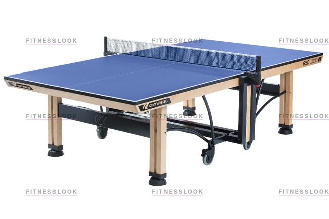 Cornilleau Competition 850 Wood - синий из каталога теннисных столов для помещений в Тольятти по цене 241000 ₽