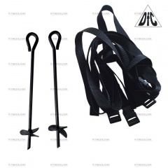 DFC Anchor Kit 2pcs из каталога аксессуаров к батутам в Тольятти по цене 600 ₽