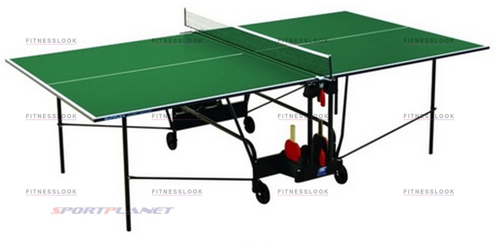 Hobby Indoor - зеленый в Тольятти по цене 23300 ₽ в категории теннисные столы Sunflex
